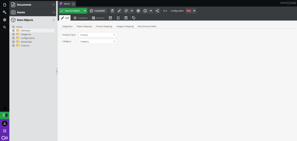 Pimcore - WooCommerce plugin